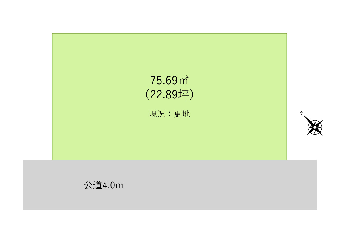川越市広栄町の売地