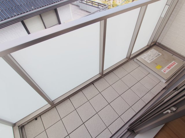 FT・MEビルのバルコニー