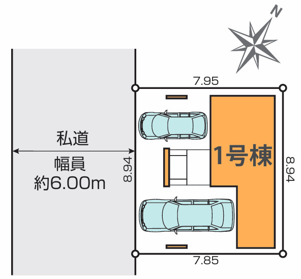 新築/和光市南１丁目の区画図