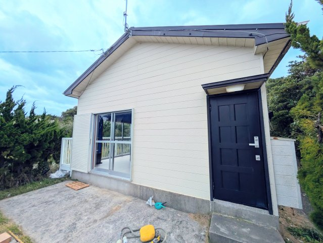 【外観】 | 【再建築不可】鹿嶋市大字大小志崎　軽量鉄骨造平屋