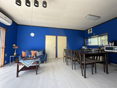 【居間・リビング】 | 【再建築不可】鹿嶋市大字大小志崎　軽量鉄骨造平屋