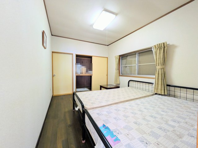 【寝室】 | 【再建築不可】鹿嶋市大字大小志崎　軽量鉄骨造平屋