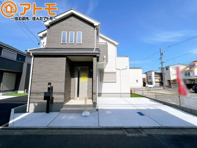 【外観】 | 葵区田町7期　新築戸建　C号棟 | 飽きの来ないシンプルな外観は、長く住むためのポイントのひとつです♪