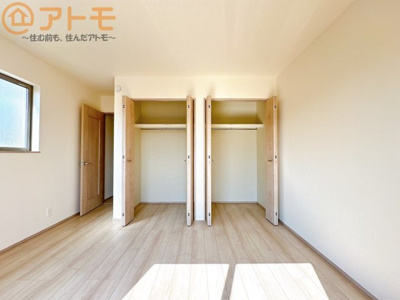 【収納】 | 葵区田町7期　新築戸建　B号棟 | 収納家具を減らせるクローゼット♪