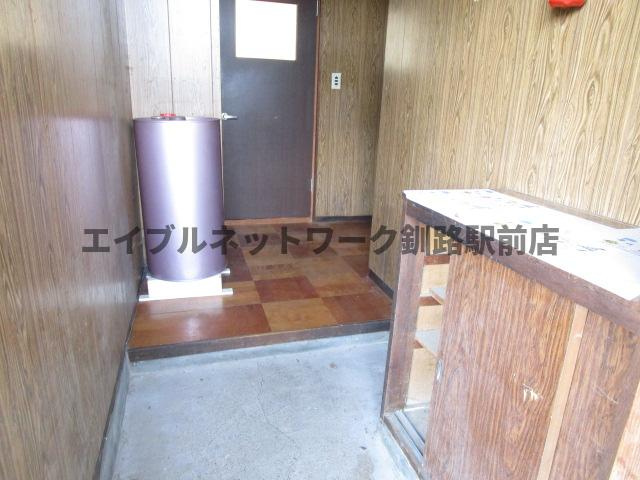 湖月マンション（北）の玄関