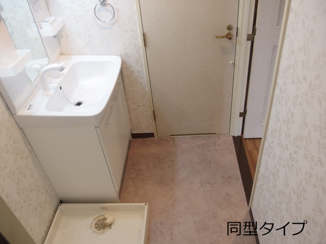 スリーエイト北町の洗面所