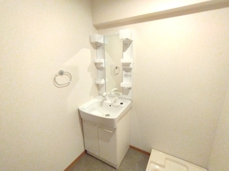 天神山マンションⅠ号館の洗面所