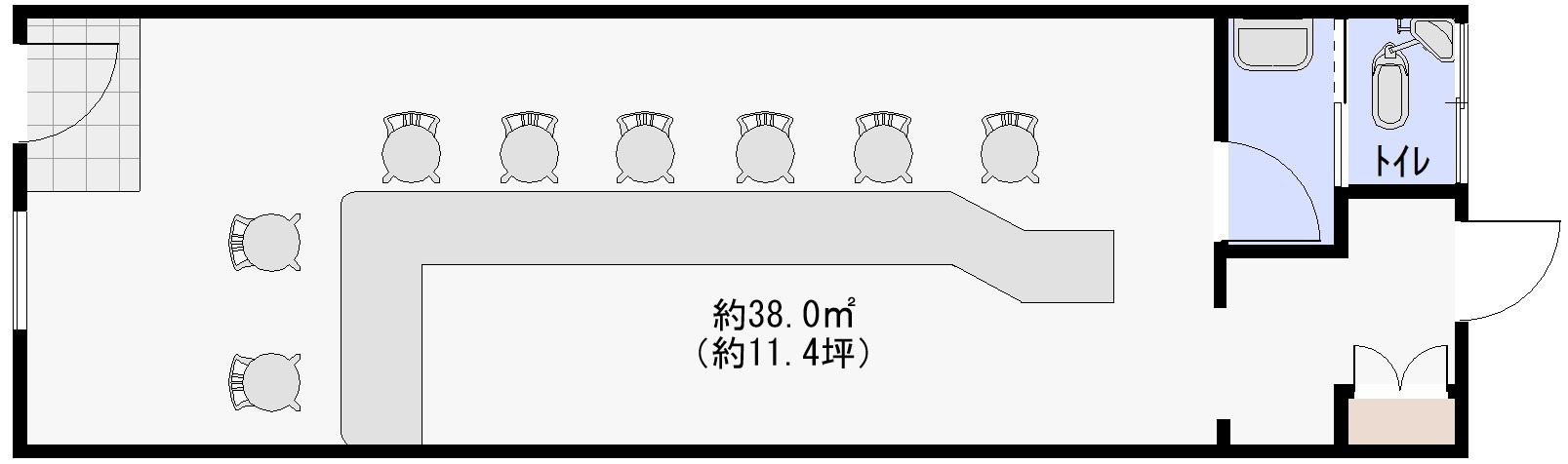 国分ハイツの間取り