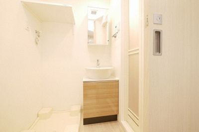 【独立洗面台】 | クレアグレイス新森古市 | 独立洗面台で身支度をすべて済ませてしまいましょう