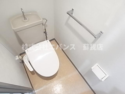 【トイレ】 | サニーパレス南 | シンプルで使いやすいトイレです