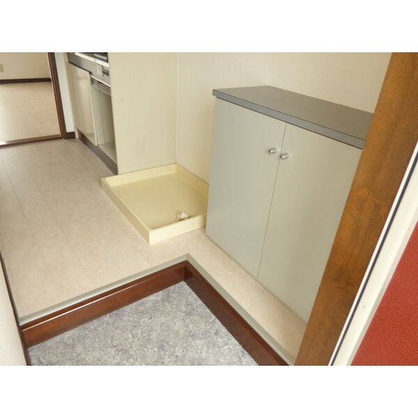 柴田ハイツAの玄関