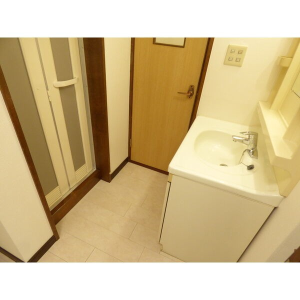 柴田ハイツAの洗面所