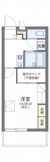 【間取り】 | レオパレスアップルハイツ