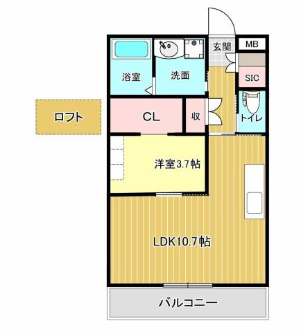 【間取り】 | バンベールNORTH