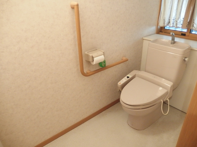 竜美西一戸建のトイレ