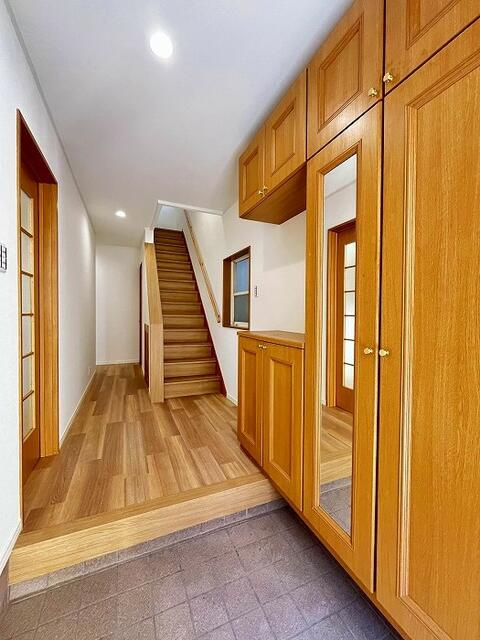 名古屋市守山区元郷２丁目の玄関