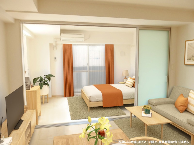 ローズパティオの居間・リビング