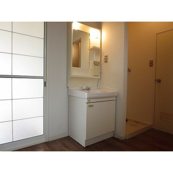 グリーンハイツＡの洗面所