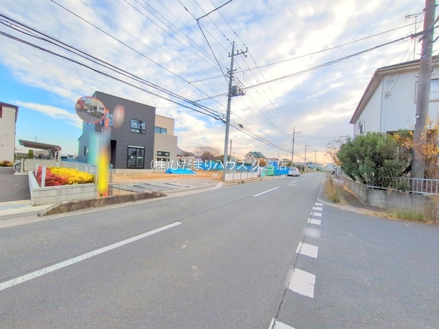 クライン加須市川口第１期　新築一戸建ての前面道路含む現地写真|2025/10/29　撮影