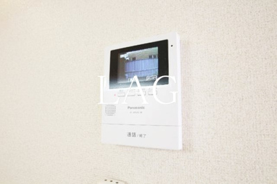 【セキュリティ】 | シトラスハウス金町 | モニター付きインターホンです。