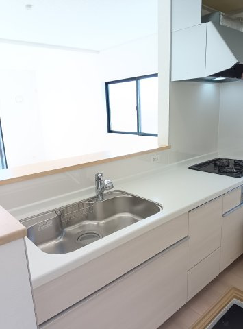 筑西市井上　第1　1号棟の居間・リビング|使いやすいリビングです