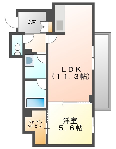サニーコートの間取り