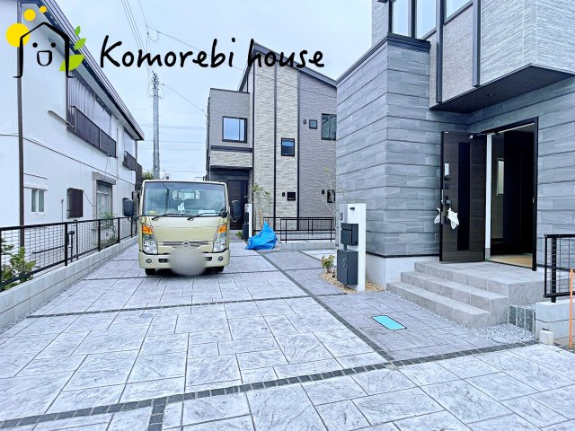 大宮堀の内３丁目　新築一戸建て　ヒルズ　Aの前面道路含む現地写真|撮影10/14