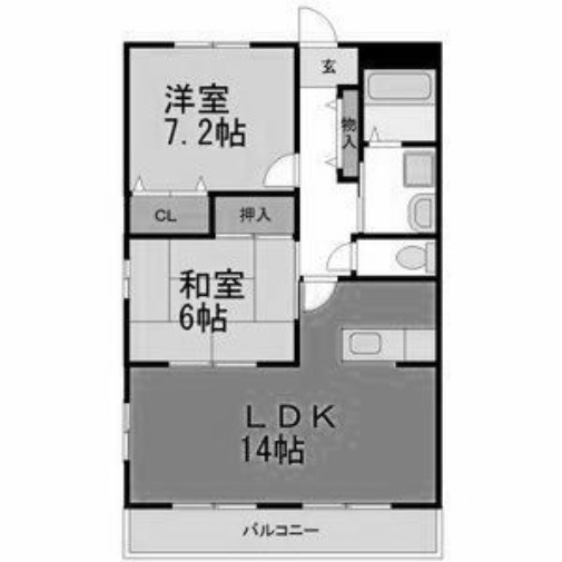 ディアコート井内の間取り