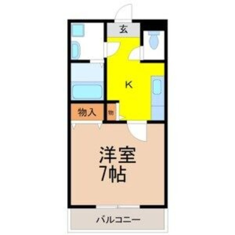 エスポワール井田の間取り