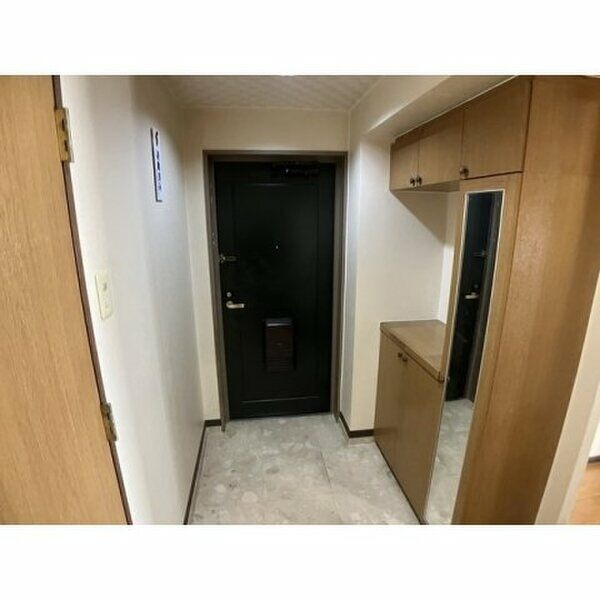 シャトー岡崎Ⅱ番館の玄関