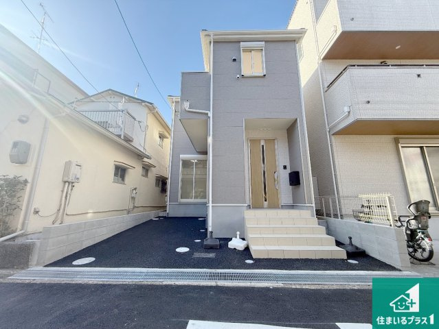 高槻市竹の内町　第4期　新築一戸建ての外観|お客様に長く安心して住んでいだだける事にこだわった家づくり！住んでからのアフターサービスにもしっかりと取り組んでいます！