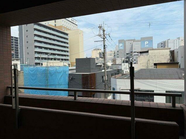 エンブレイス姫路駅前のバルコニー
