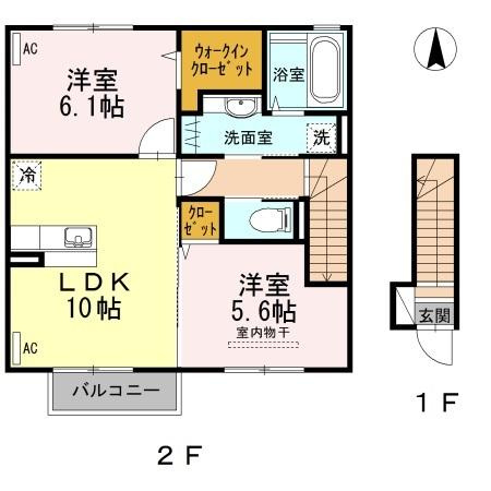 ＬＩＯＮ ＨＥＡＲＴの間取り