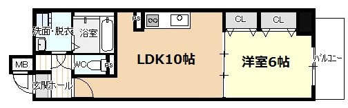 ラ・メゾン輝の間取り