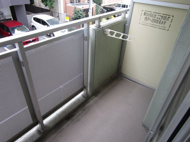 メゾンエトワルのバルコニー