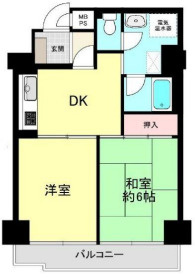 【間取り】 | 天満橋筋ビューハイツ