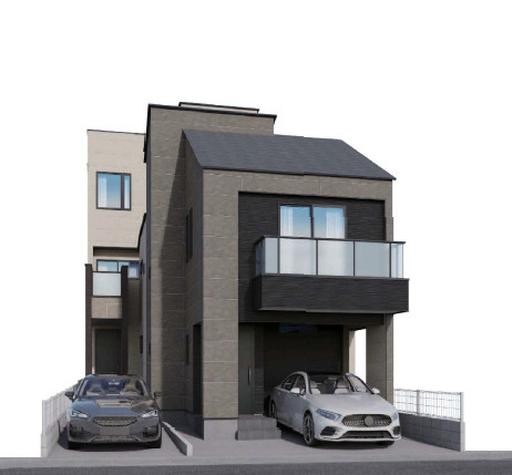 杉並区今川2丁目　最終1棟　屋上ルーバル付　省エネ邸宅