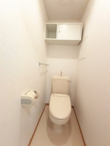 シャロル矢田　　刈谷市近郊の賃貸はクラスホームのトイレ|落ち着いた色調のトイレです