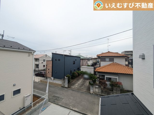 Livele Garden.S　深谷東方第2の展望|高い建物が無く開放感のある展望
バルコニーからの展望も開けていて閑静な住宅地が望めます。日当りも良いですね♪