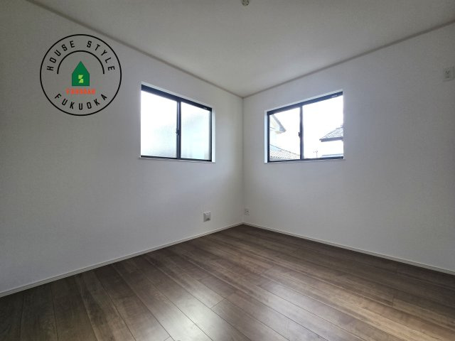 福岡市東区美和台5丁目第1-2棟(B号棟)の内観：施工例|将来的に、琉球畳を引きまして和室風にすることも可能です。