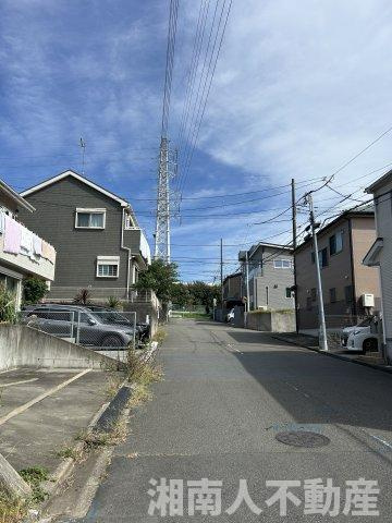 藤沢市石川5丁目２１－８戸建ての前面道路含む現地写真|前面道路含む現地写真です