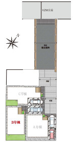 大宮堀の内３丁目　新築一戸建て　ヒルズ　Bの区画図|B号棟