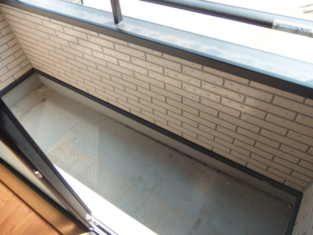 ハイステージ城山のバルコニー