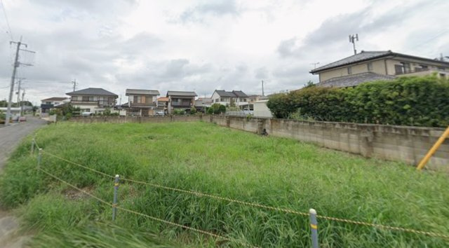 前橋市駒形町　売地　2号地の前面道路含む現地写真