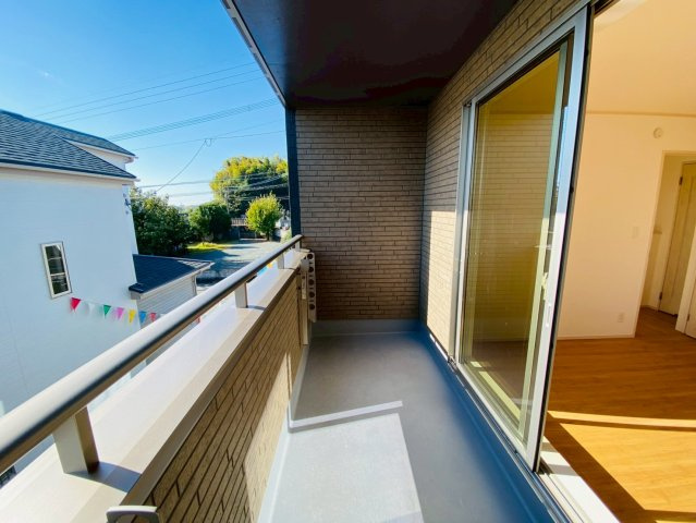 ハートフルタウン／北区龍田弓削１丁目／１号棟のバルコニー