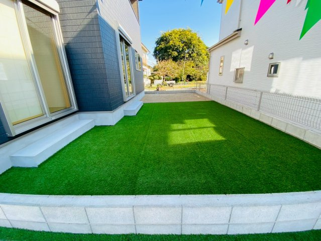 ハートフルタウン／北区龍田弓削１丁目／１号棟の庭