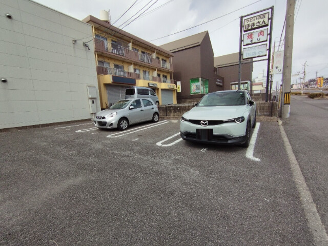 パークハイムの駐車場