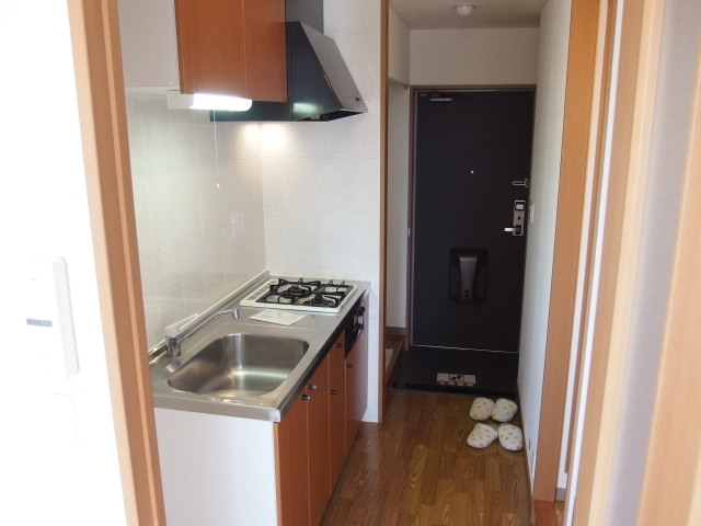 ブルーサンズ１号館の玄関