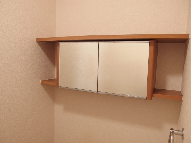 ブルーサンズ１号館の収納|トイレ収納