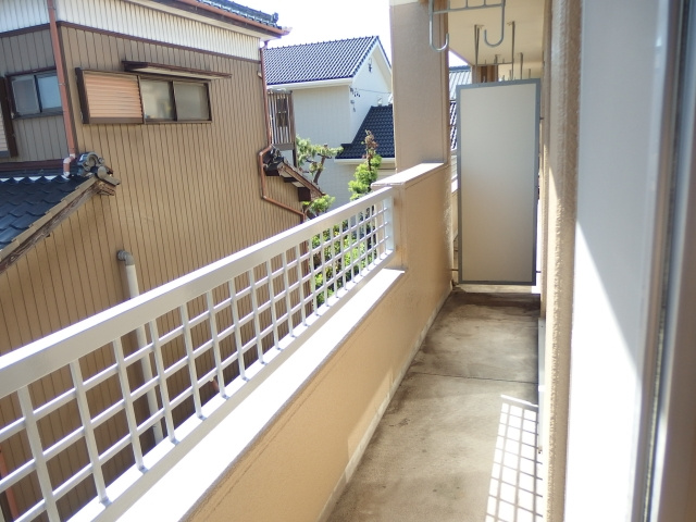 コーポ太田のバルコニー